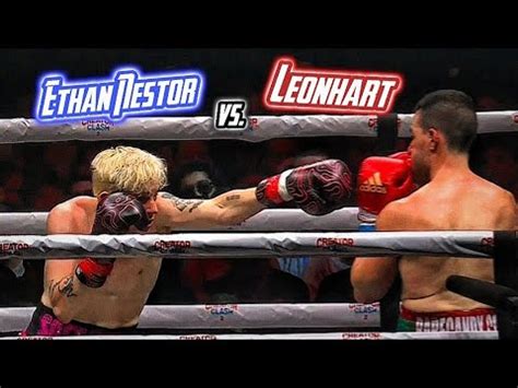 leonhart creator clash|FULL FIGHT Ethan Nestor vs. Leonhart